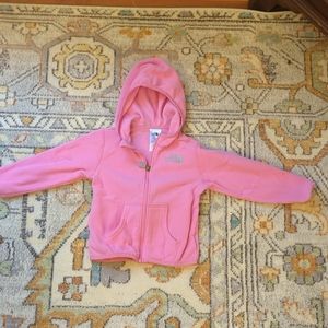 Girls 18-24 Month North Face Fleece Pink